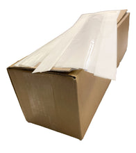 Load image into Gallery viewer, White Baguette paper bag with window strip, 4" x 6" x 14" Pack of 500 bags (100+50x350mm)