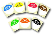 Load image into Gallery viewer, Food Safety Label, Shelf Life Rotation Label, Removable Adhesive, 51 x 102 mm, 1 roll of 500