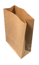Load image into Gallery viewer, Brown Grab & Go Take Away Bags. Block bottomed SOS style. 200 Bags per pack