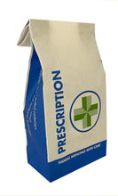 Load image into Gallery viewer, Prescription Bags, White with a Block Bottom
