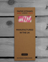 Load image into Gallery viewer, Paper Straws London  6mm x 200mm  Paper Straws (UK Manufactured)
