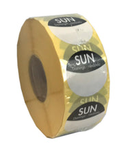 Load image into Gallery viewer, Food Safety Label, Days of the Week, Permanent Adhesive, 25mm Diameter. 1 roll of 1000