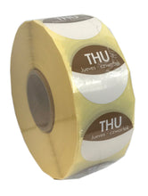 Load image into Gallery viewer, Food Safety Label, Days of the Week, Permanent Adhesive, 25mm Diameter. 1 roll of 1000