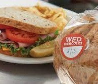 Load image into Gallery viewer, Food Safety Label, Days of the Week, Permanent Adhesive, 25mm Diameter. 1 roll of 1000
