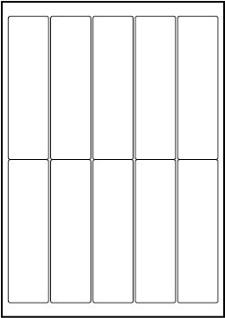 Post Pal A4 Labels, White 100 Sheets