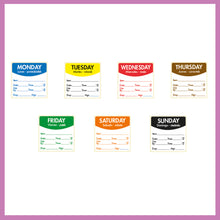 Load image into Gallery viewer, Food Safety Day Label, Removable Adhesive, 51mm Square. 1 roll of 500
