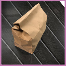 Load image into Gallery viewer, Brown Grab &amp; Go Take Away Bags. Block bottomed SOS style. 200 Bags per pack
