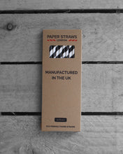 Load image into Gallery viewer, Paper Straws London  6mm x 200mm  Paper Straws (UK Manufactured)
