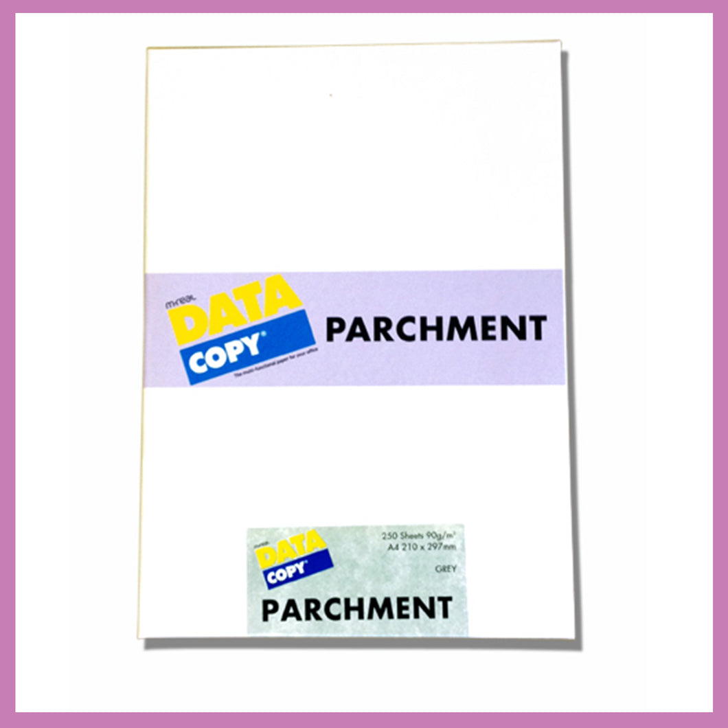 Hovat Parchment Paper Grey 90g/m2 A4 Sheet 210x297 mm 250 Sheets per Box