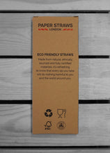 Load image into Gallery viewer, Paper Straws London  6mm x 200mm  Paper Straws (UK Manufactured)
