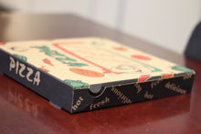 Load image into Gallery viewer, Classic Design Brown Pizza takeaway box (Pack of 100 boxes)
