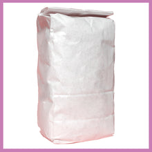 Load image into Gallery viewer, 1.5kg White Block Bottom Flour Bags. 114 x 315 x 76 mm (4.5&quot; x 12.4&quot; x 3.0&quot;) Box of 1,000
