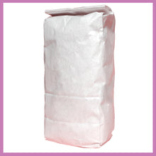 Load image into Gallery viewer, 1kg White Block Bottom Bags. 95 x 265 x 65mm (3.7&quot; x 9.3&quot;x 2.6&quot;) Box of 1,500
