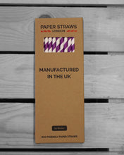 Load image into Gallery viewer, Paper Straws London  6mm x 200mm  Paper Straws (UK Manufactured)
