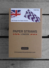 Load image into Gallery viewer, Paper Straws London  6mm x 200mm  Paper Straws (UK Manufactured)
