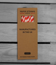 Load image into Gallery viewer, Paper Straws London  6mm x 200mm  Paper Straws (UK Manufactured)
