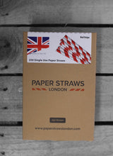 Load image into Gallery viewer, Paper Straws London  6mm x 200mm  Paper Straws (UK Manufactured)
