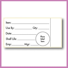 Load image into Gallery viewer, Shelf Life Day Dot, Food Rotation Label, Removable Adhesive, 51 x 102 mm, 1 roll of 500
