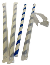 Load image into Gallery viewer, Paper Straws London  8mm x 200mm  Smoothie Straws (UK Manufactured)
