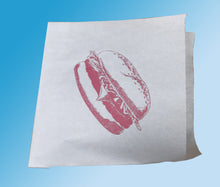 Load image into Gallery viewer, Printed Burger Bag, Disposable Catering Supplies, 175 x 175mm in packs of 1,000
