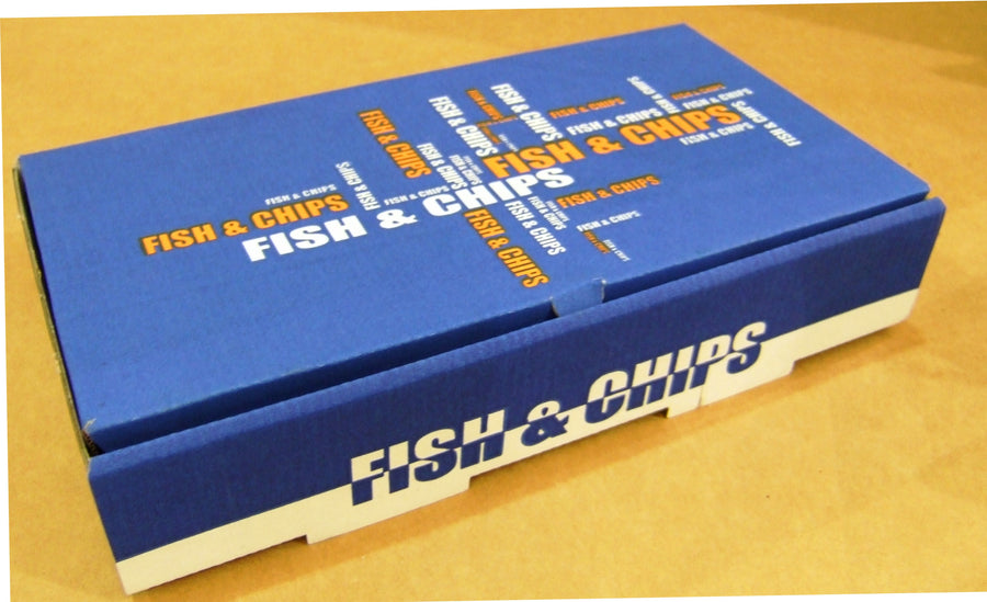 Fish & Chip Boxes x 100 – Advance Bunzl