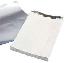 Load image into Gallery viewer, Hot Food White foil Lined Bag 7&quot; x 9&quot; x 12&quot; (Hot Chicken, Nan Bread)
