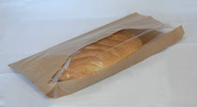 Load image into Gallery viewer, Brown Bag with Window. Large &amp; Extra large
