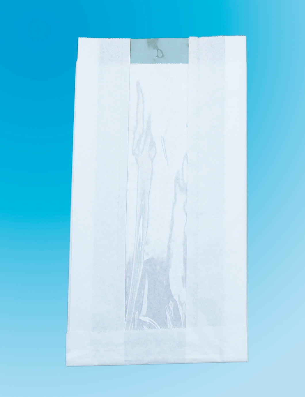 White Bag with Window. Small & Medium